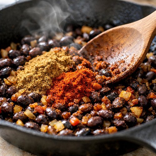 Step 5: Add Spices and Toast Them Briefly