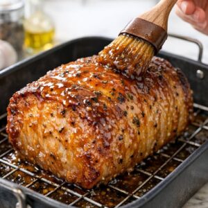 Boneless Pork Loin Roast Recipe Keto Vegan Glutenfree step 6