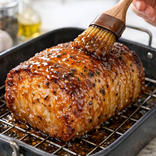 Step 6: First Roast with Glaze
