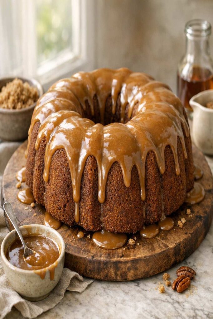 Brown Sugar Cake Glaze Recipe