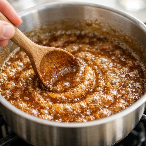 Step 2: Heat to a Low Boil Over Medium Heat, Stirring Constantly