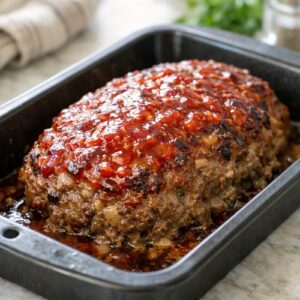 Campbells Cream Of Mushroom Meatloaf Recipe step 7