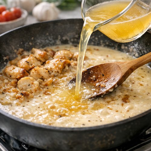 Step 4: Create Your Silky Cream Sauce