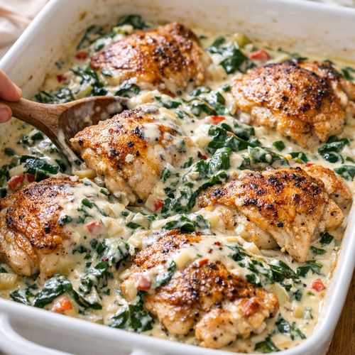 Step 5: Combine Chicken and Sauce, Then Into the Oven